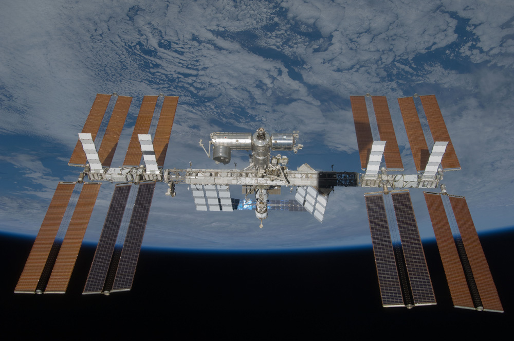 International Space Station(photo courtesy of JAXA and NASA)