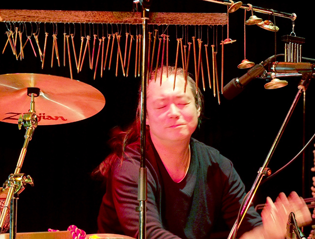 Percussionist Naoki Tate