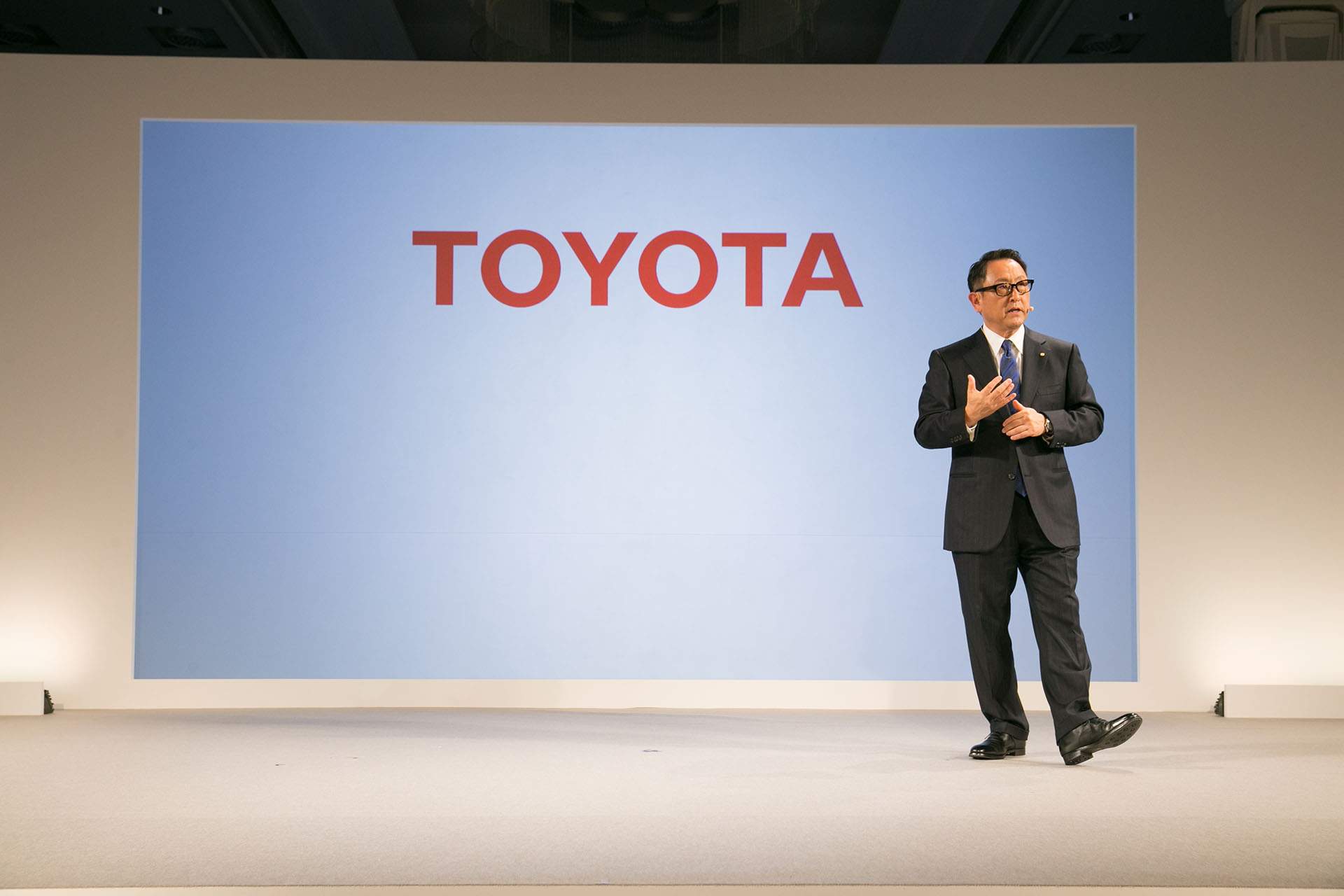トヨタ自動車株式会社 代表取締役社長　豊田章男