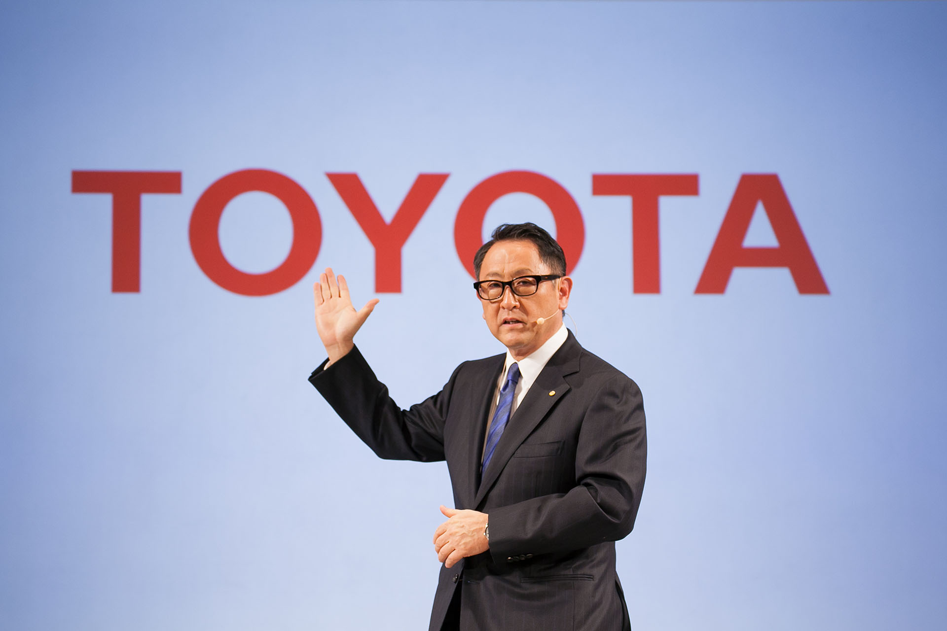 トヨタ自動車株式会社 代表取締役社長　豊田章男