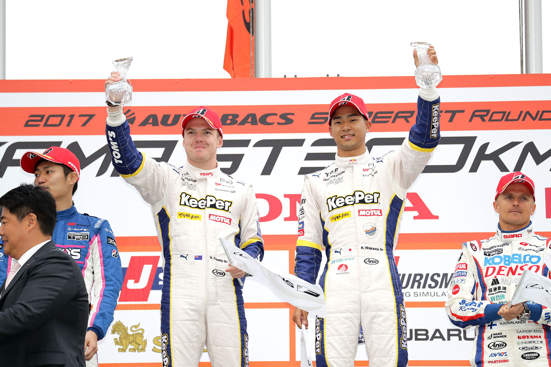 【ドライバー】ニック・キャシディ／平川 亮 SUPER GT 第1戦 OKAYAMA GT 300km RACE