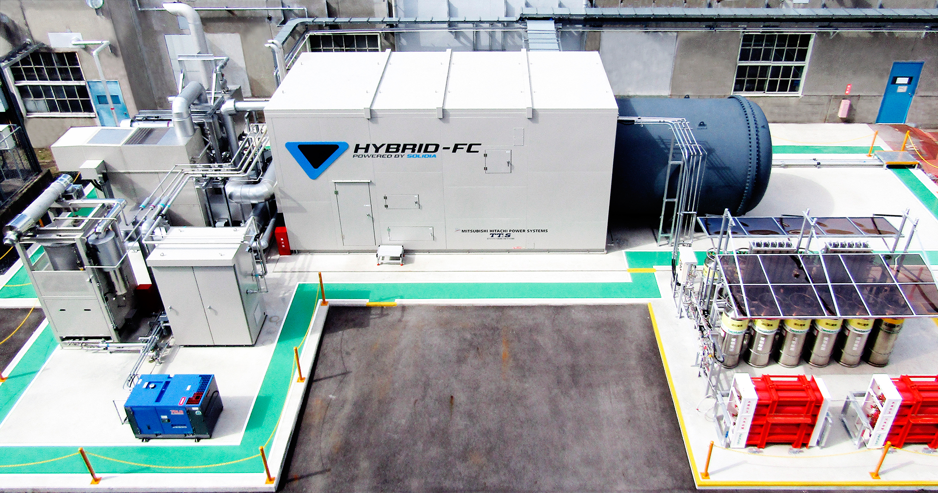 Hybrid Power Generation System at Motomachi Plant
