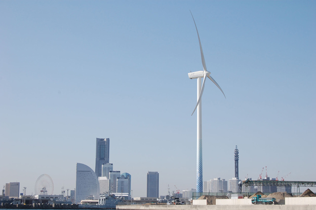 横浜市風力発電所「ハマウィング」