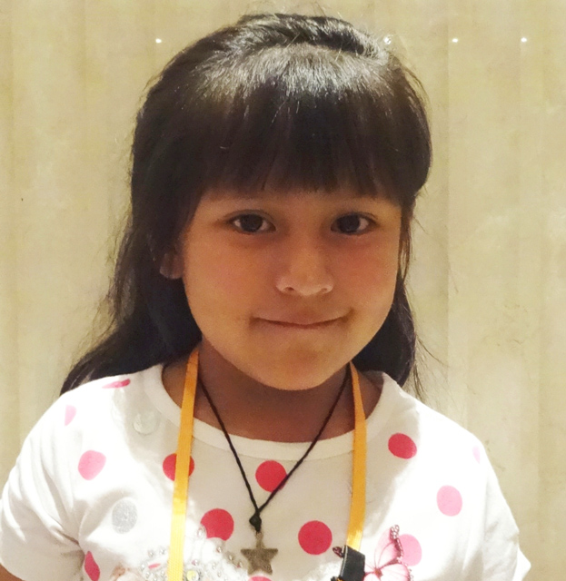 Massiel Esther Salguero (Bolivia, Age 4)