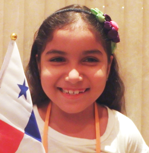 Ana Gabriela Agudo (Panama, Age 7)