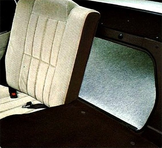 Folding rear seats were evidence of high-grade models!? (Fifth Generation)