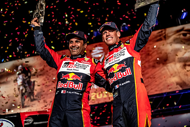 Hilux achieved a historic first overall victory for the Toyota team at the 41st Dakar Rally!