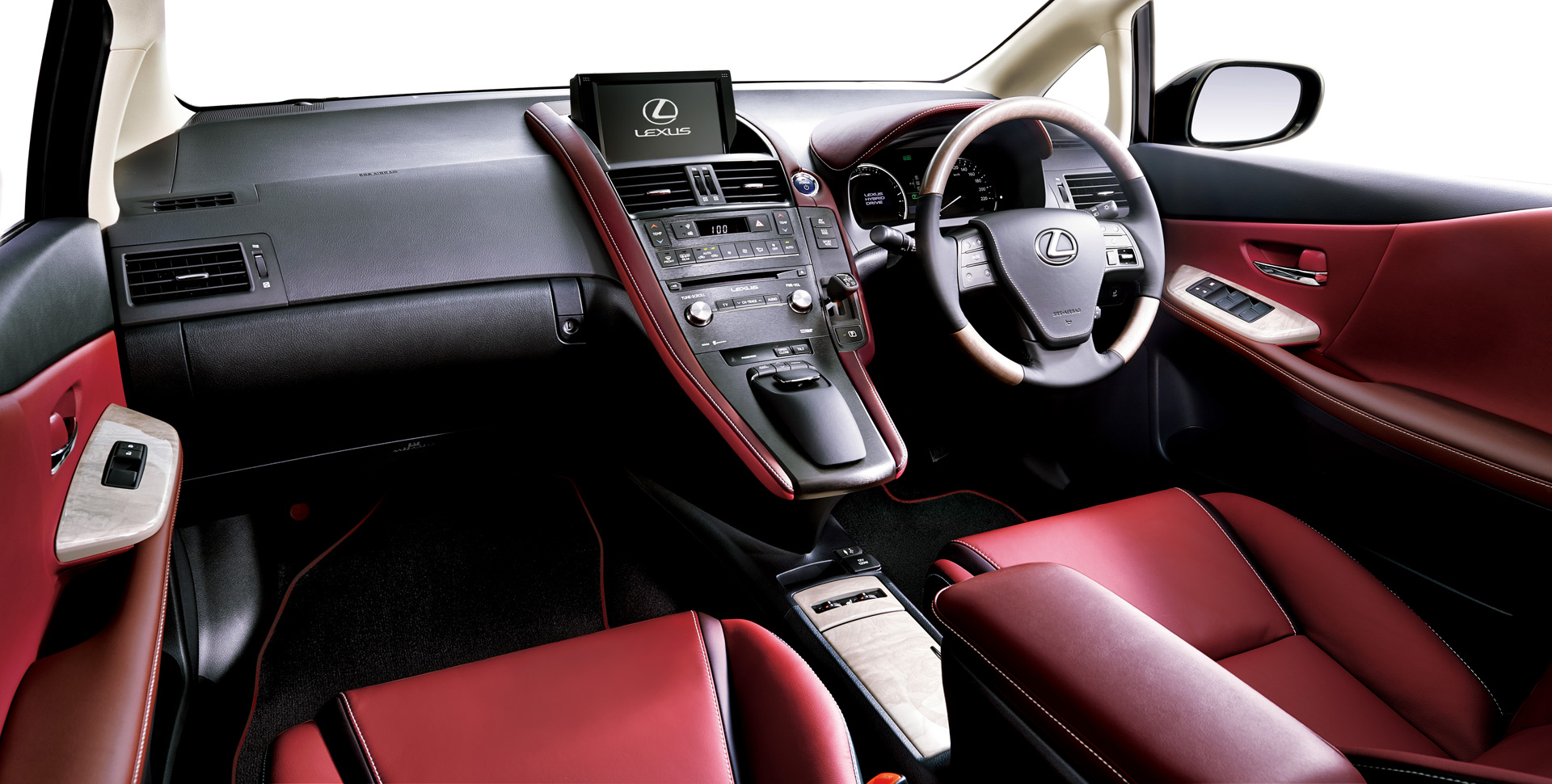 HS250h 特別仕様車 “Harmonious Leather Interior II” (レッドスピネル) 〈オプション装着車〉