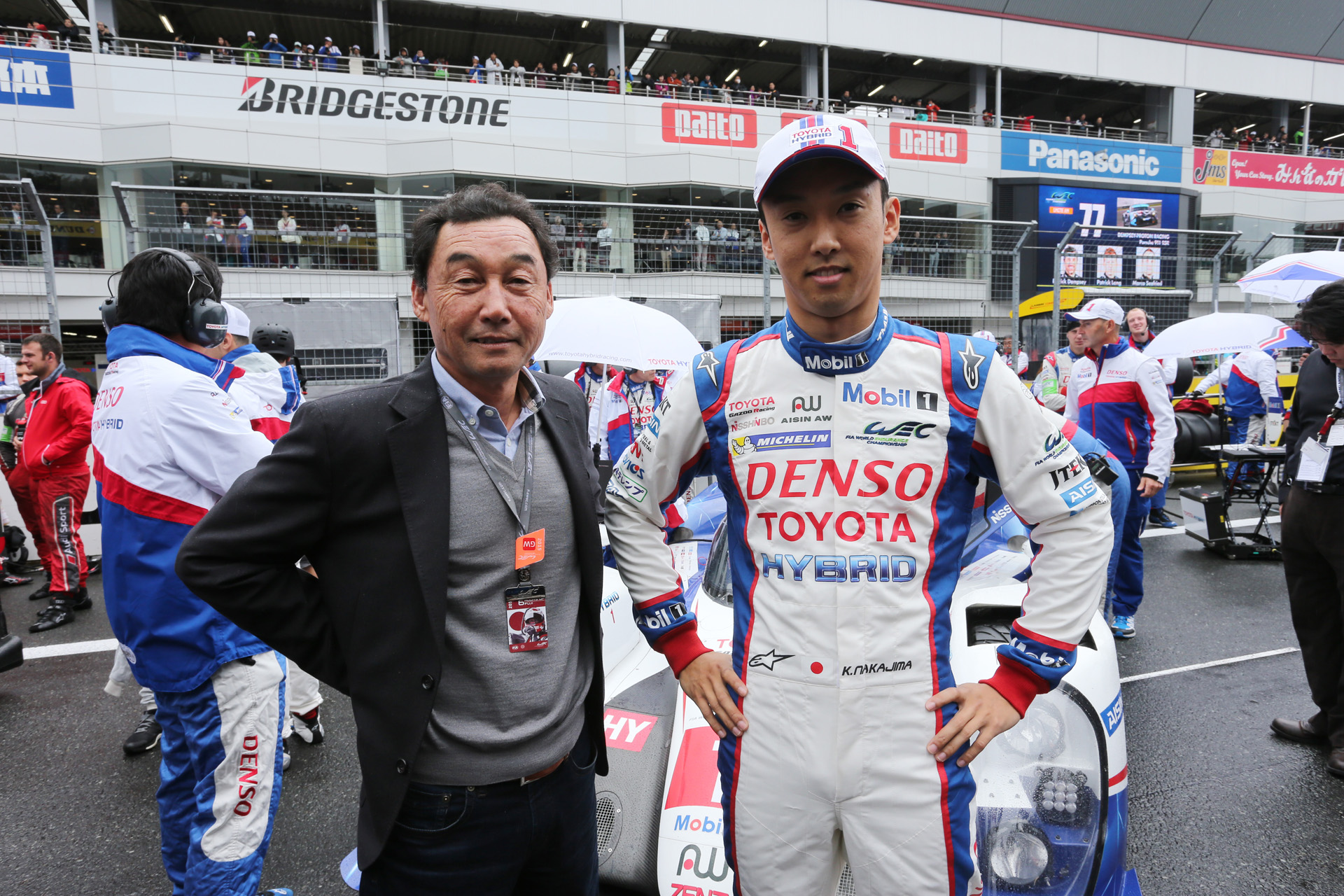 Kazuki Nakajima (Japan), driver; 2015 WEC Round 6 Fuji