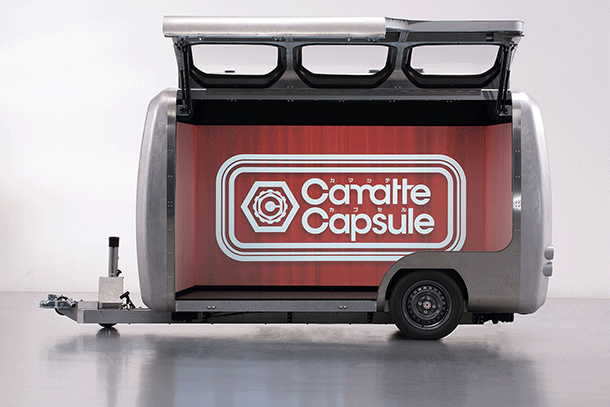 Toyota Exhibits the Camatte Capsule Trailer with Customizable Interior at the Tokyo Toy Show