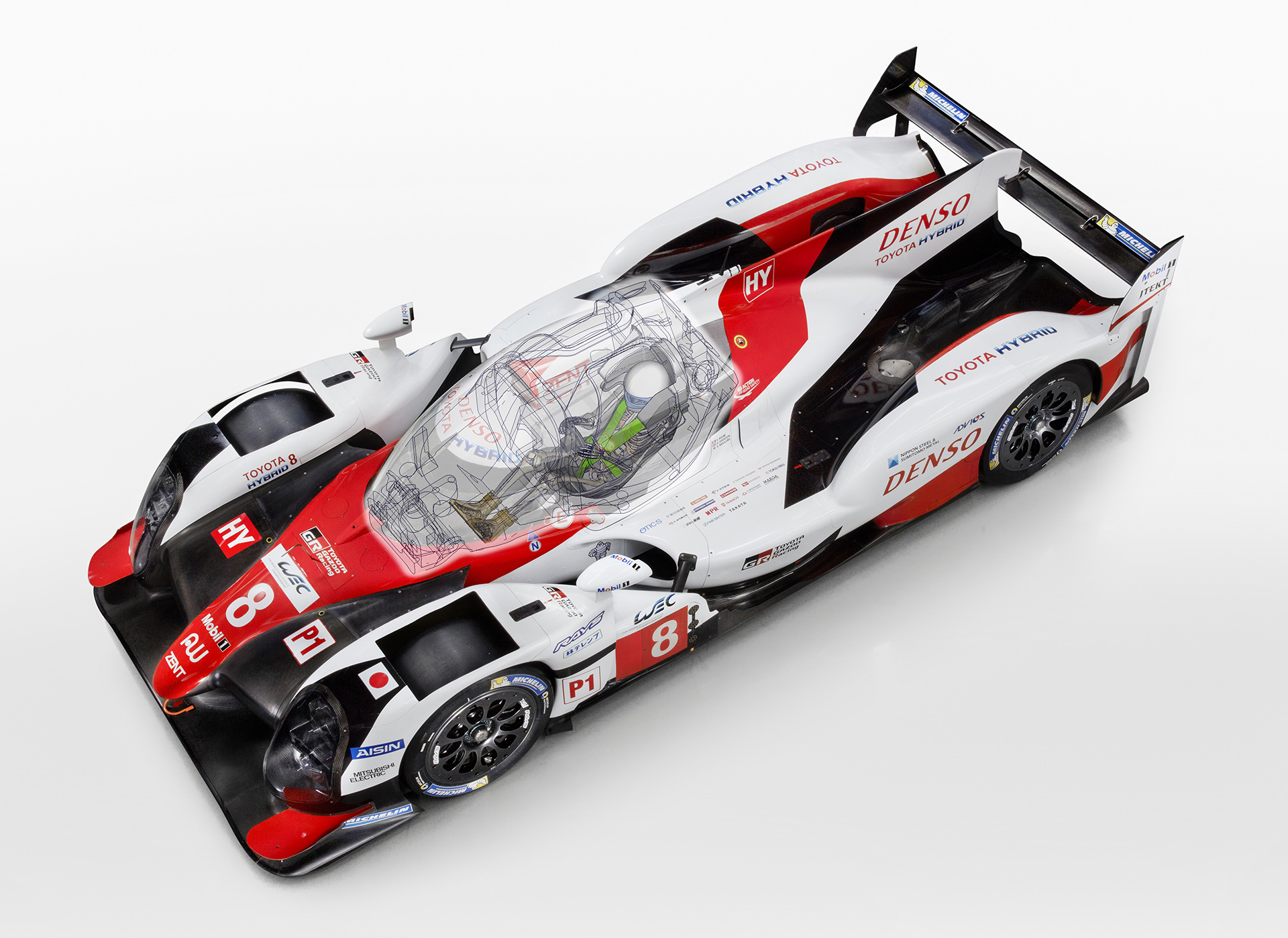 THUMS model for FIA World Endurance Championship in TS050