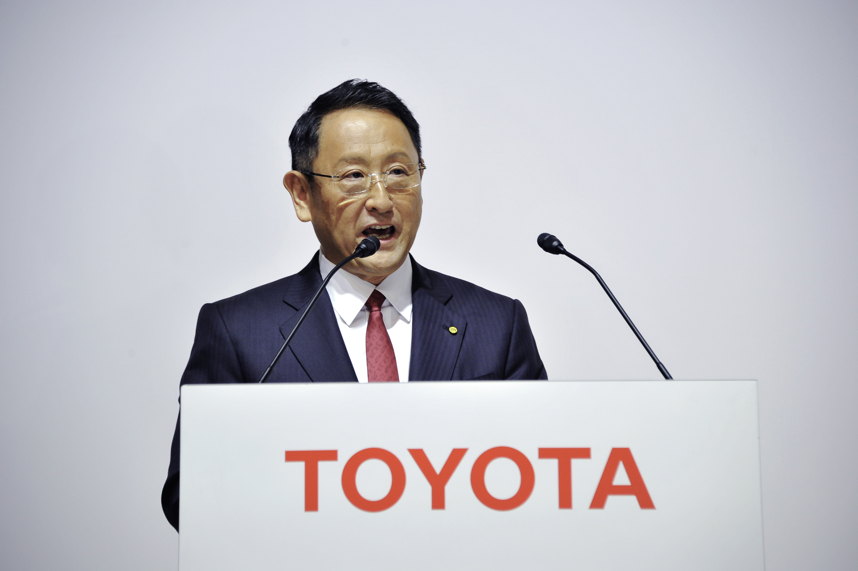 Toyota President and CEO Akio Toyoda