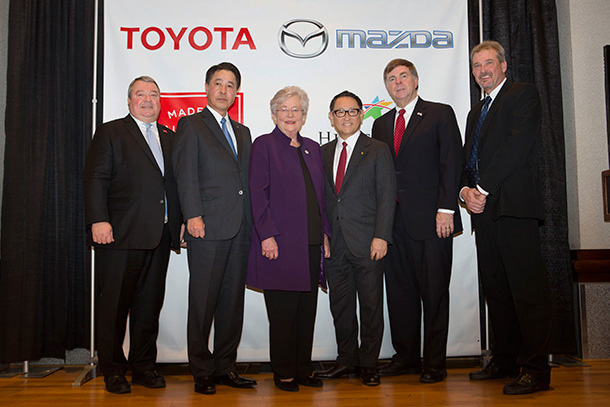 Mazda, Toyota select Alabama for new U.S. auto manufacturing plant