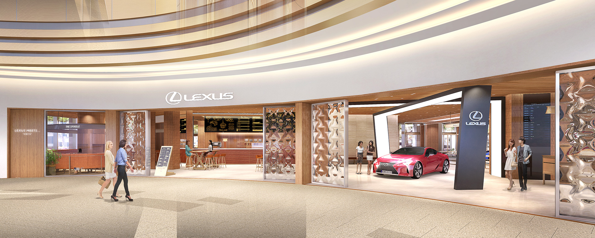LEXUS、ブランド体験型施設「LEXUS MEETS...」を日比谷にオープン